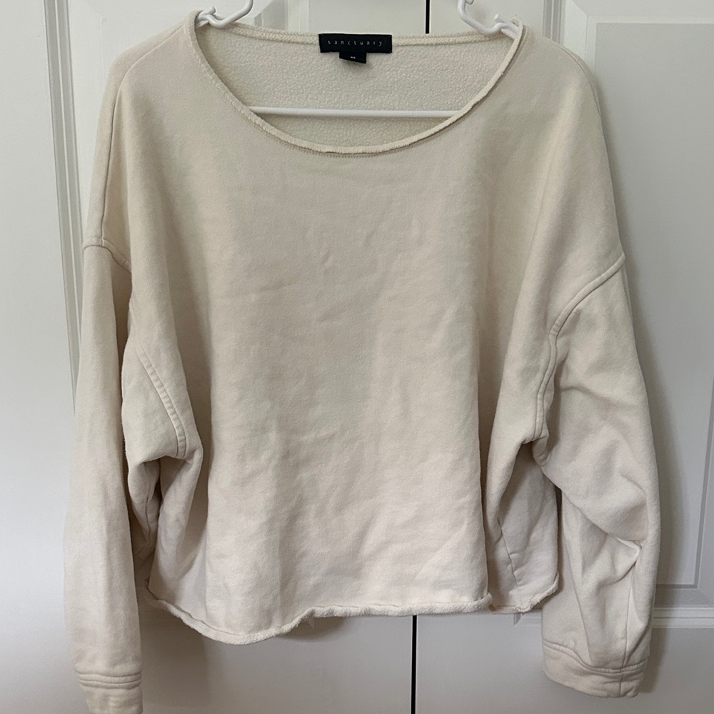 Sanctuary Cream Sweatshirt